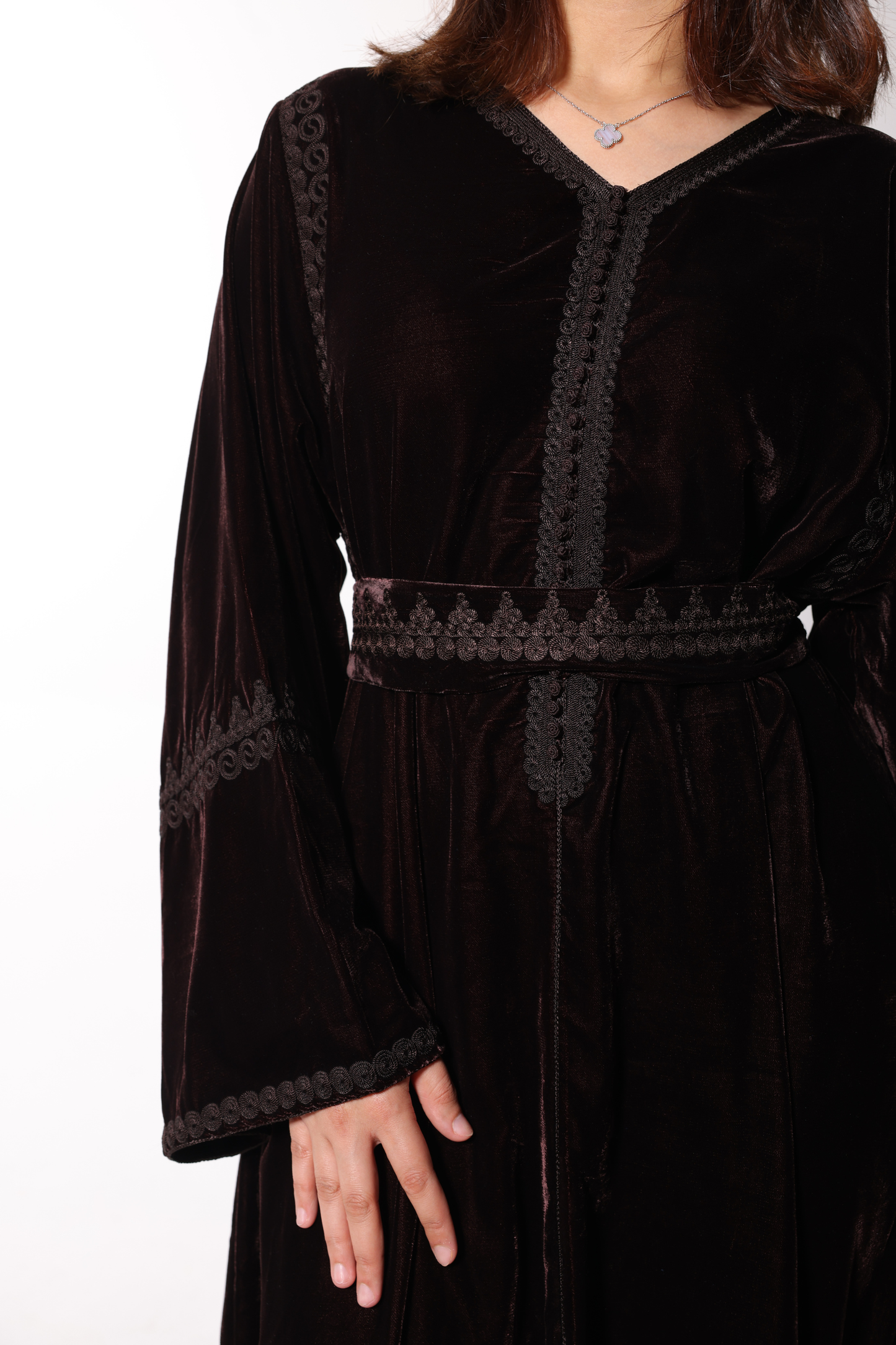 DARK BROWN MORROCAN