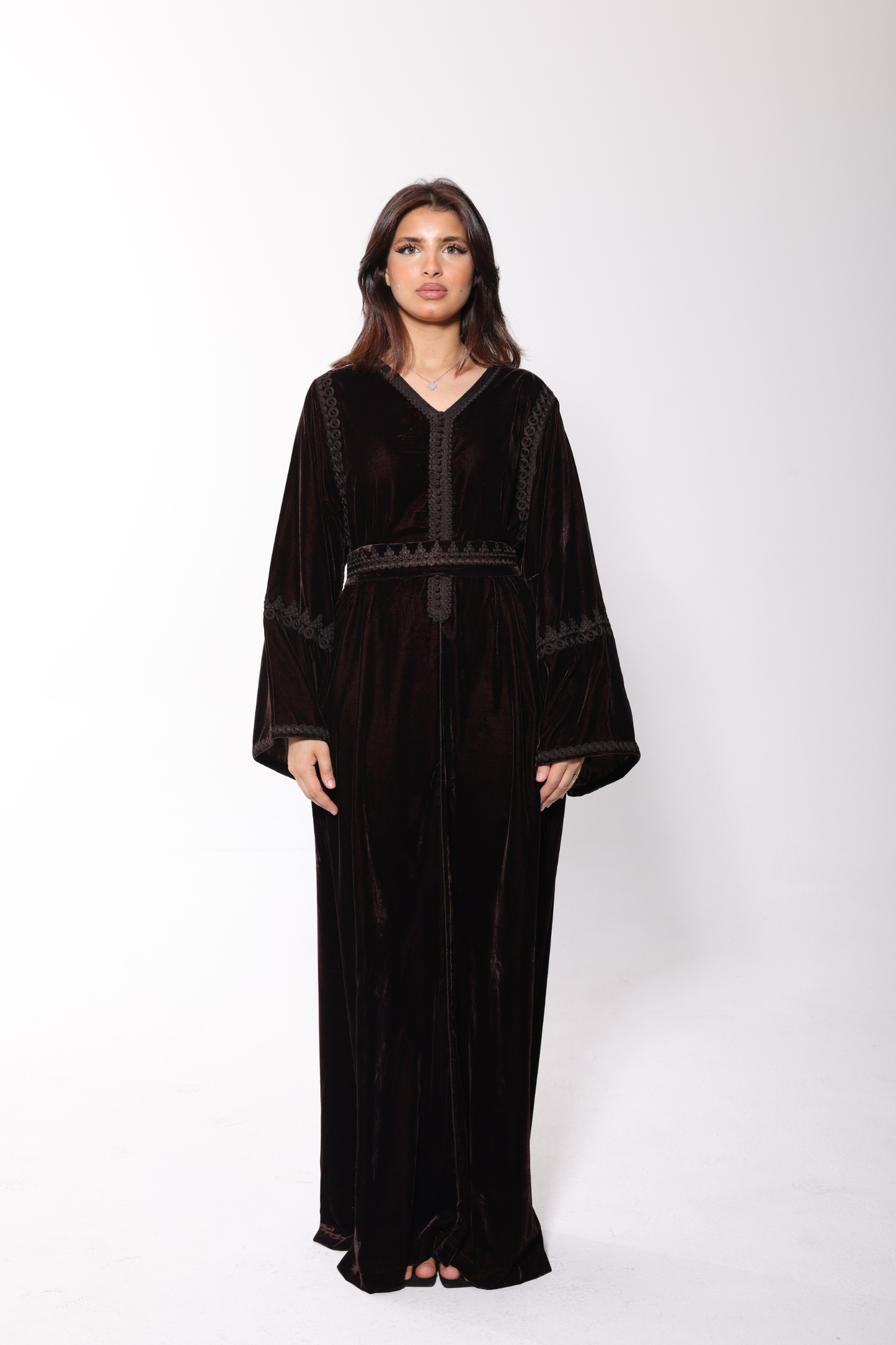 DARK BROWN MORROCAN