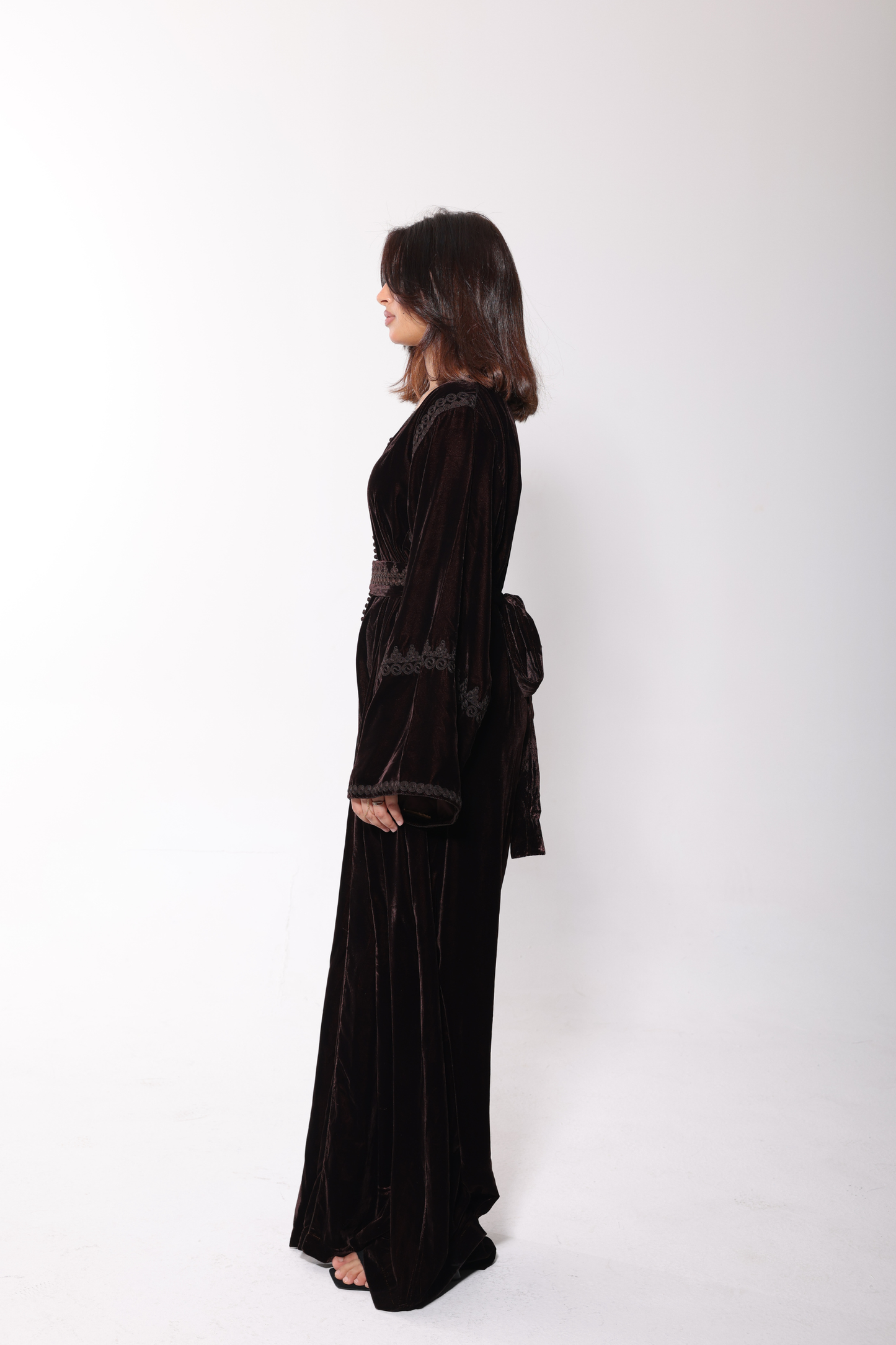 DARK BROWN MORROCAN