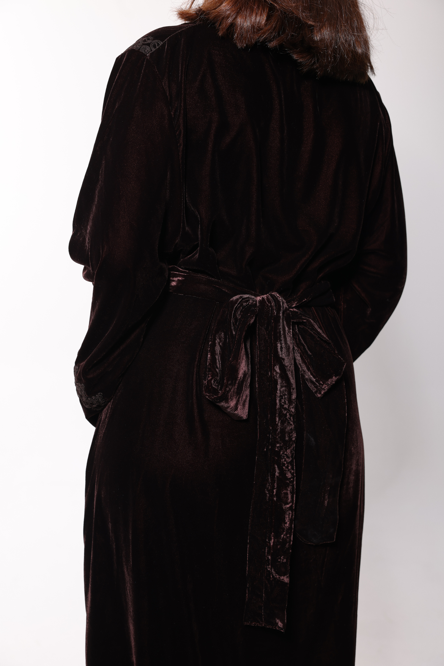 DARK BROWN MORROCAN