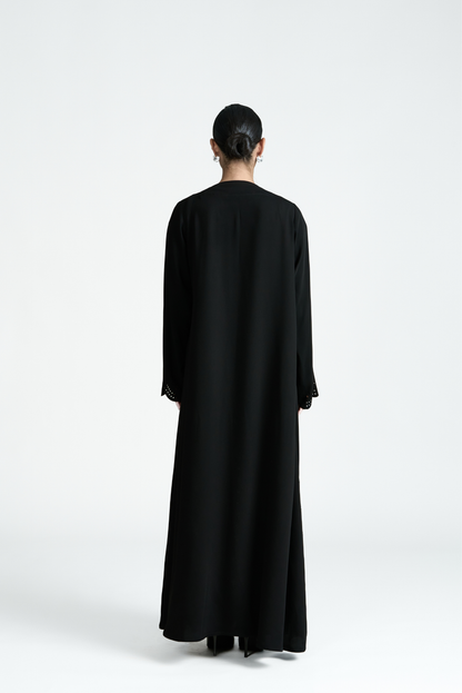 PERFORATED ABAYA